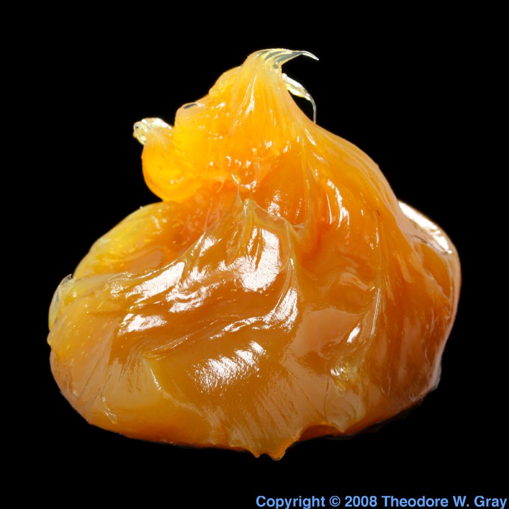 Lithium grease, a sample of the element Lithium in the Periodic Table