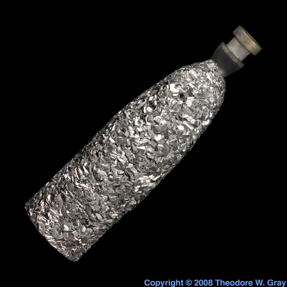 Museum-grade sample, a sample of the element Titanium in the Periodic Table