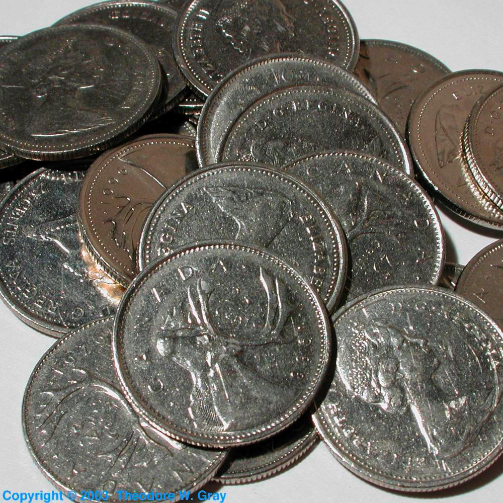 Worksheet Canadian Quarters canadian quarters a sample of the element nickel in periodic quarters