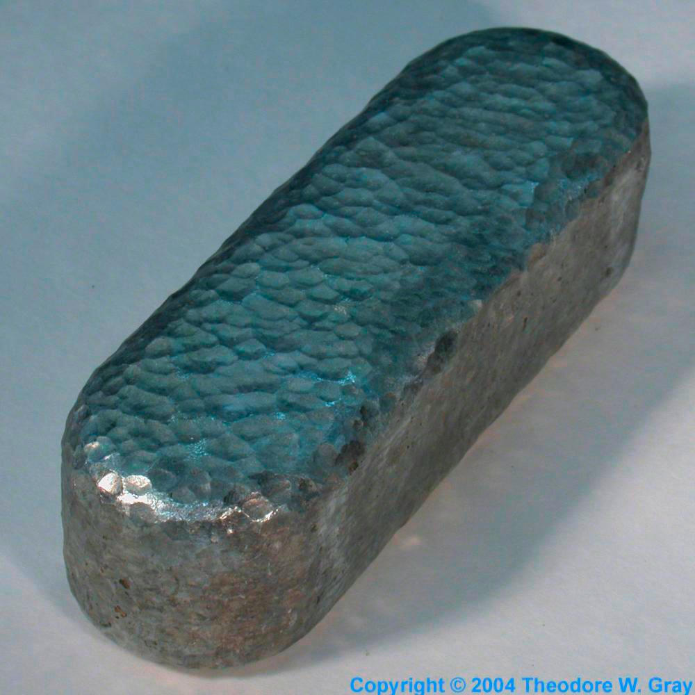 Museumgrade sample, a sample of the element Zinc in the Periodic Table