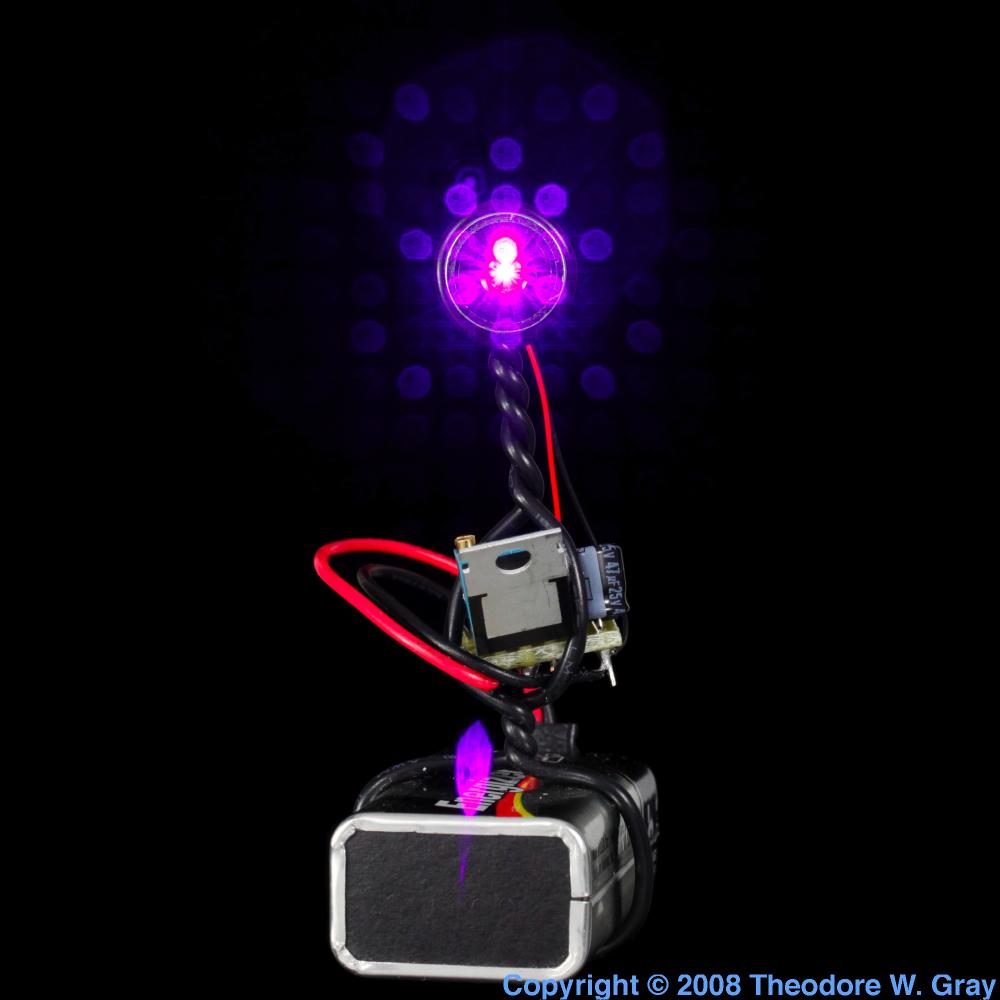 Bluray laser, a sample of the element Gallium in the Periodic Table