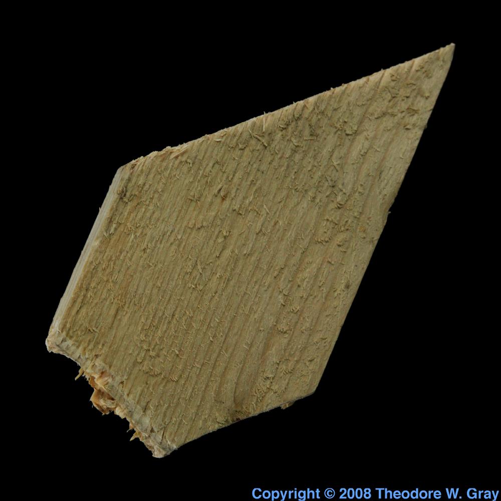 CCA treated wood, a sample of the element Arsenic in the Periodic Table