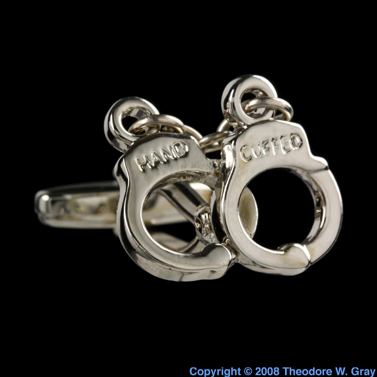 RHODIUM RHODIUM-plated cuff links