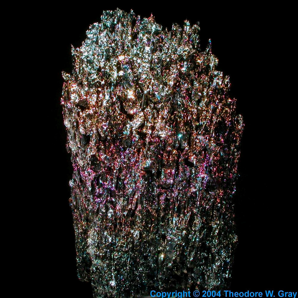 Silicon Carbide crystal, a sample of the element Silicon in the